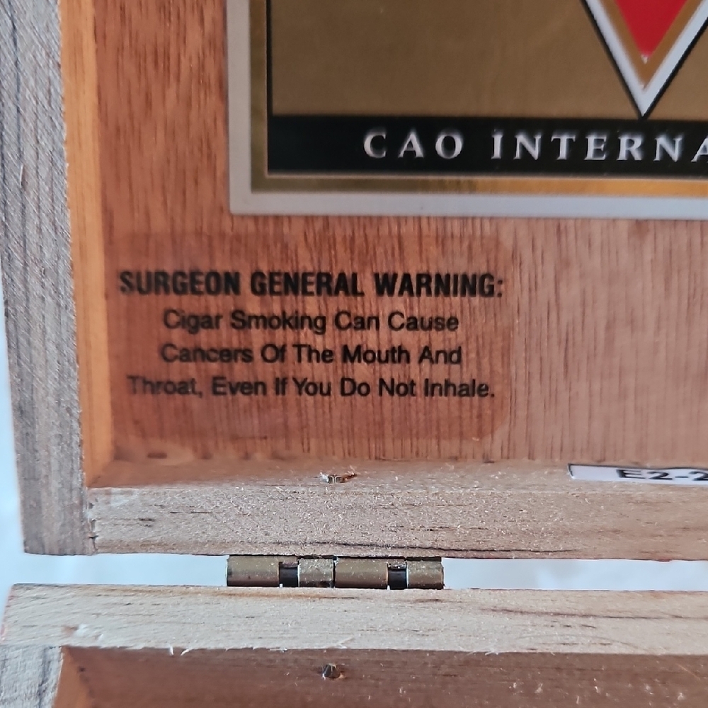 CAO Cigar Box - Picture 9 of 15